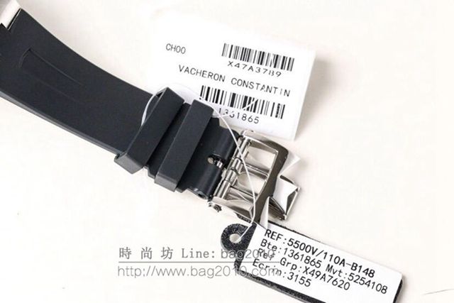 vacheron Constantin手錶 江詩丹頓男表 VC縱橫四海OVERSEAS計時系列 江詩丹頓高端男士腕表  hds1857